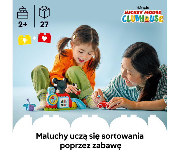 LEGO DUPLO 10454 Disney Klub przyjaciół Myszki Miki i samochód - 1308179 - zdjęcie 3